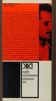 Cover of: Zona sagrada.