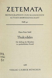 Cover of: Thukydides.