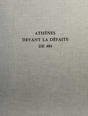 Athènes devant la défaite de 404 by Edmond Lévy