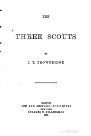 Cover of: The three scouts