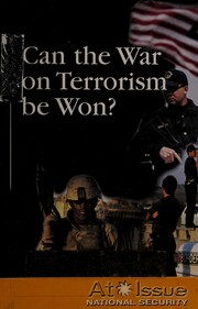 Cover of: Can the War on Terrorism be won?