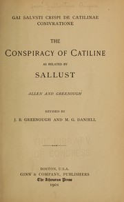 Bellum Catilinae by Sallust