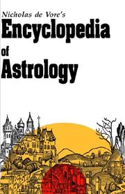 Encyclopedia of astrology by Nicholas De Vore