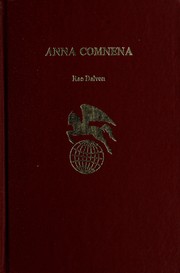 Cover of: Anna Comnena.