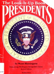 Cover of: The look-it-up book of presidents