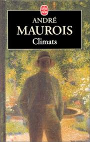 Cover of: Climats by André Maurois, André Maurois