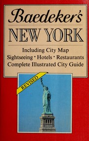 Cover of: Baedeker New York (Baedeker's New York)