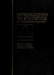 Cover of: Introduction to statistics: an applications approach