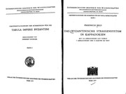 Das byzantinische Strassensystem in Kappadokien by Friedrich Hild