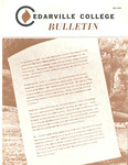 Cedarville College Bulletin, Fall 1977 by Cedarville College