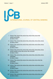 International Journal of Central Banking