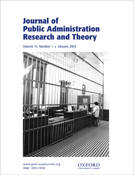 Journal of Public Administration Research and Theory