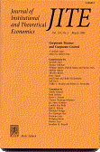 Journal of Institutional and Theoretical Economics