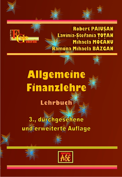 Allgemeine Finanzlehre Lehrbuch 3., durchgesehene und erweiterte Auflage