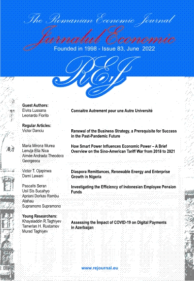 Jurnalul economic (The Romanian Economic Journal) REJ