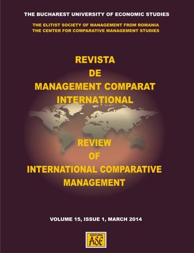 REVISTA DE MANAGEMENT COMPARAT INTERNATIONAL