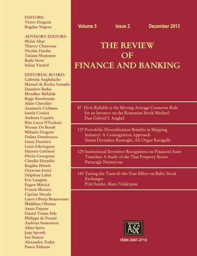 THE REVIEW OF FINANCE AND BANKING