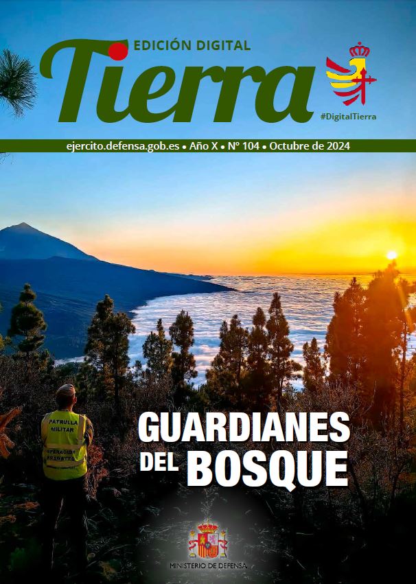 'Tierra': digital edition frontpage