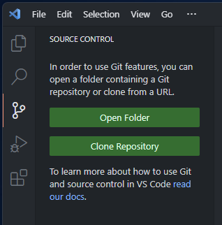 VSCode Clone Repository