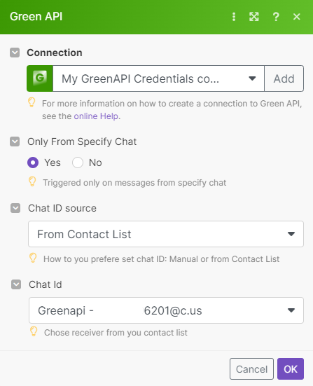 green-api-trigger-settings