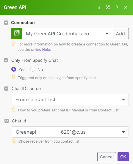 green-api-trigger-settings