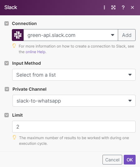 slack-trigger-settings