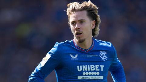 Todd Cantwell in action for Rangers