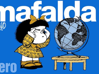 Portada del primer número de la colección 'Mafalda', de EL PAÍS. 