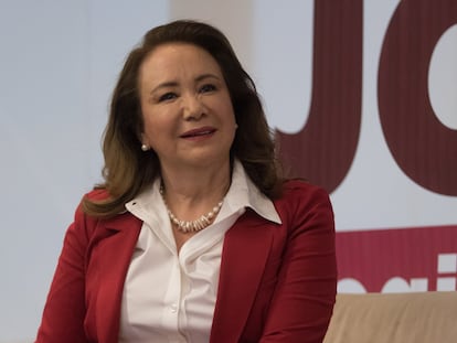 Yasmín Esquivel en diciembre de 2021.