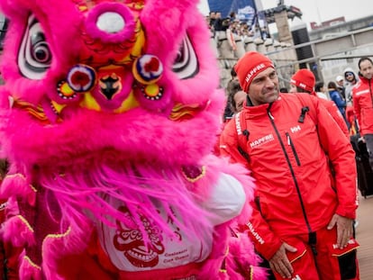 Xabi Fern&aacute;ndez, en Hong Kong.