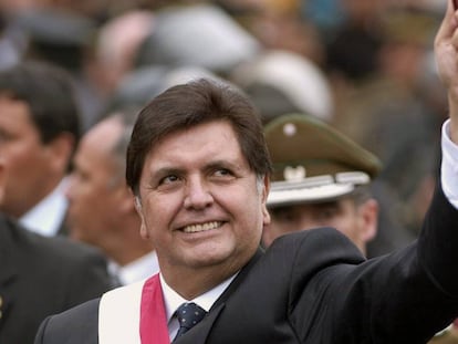 El expresidente de Per&uacute; Alan Garc&iacute;a en 2006.