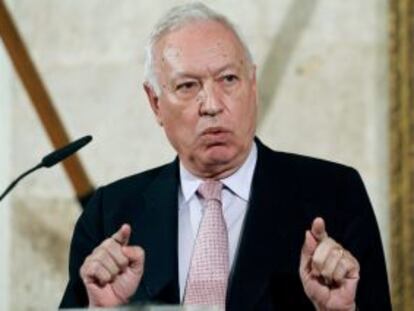 El Ministro de Exteriores, José Manuel García Margallo.