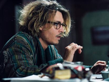 Hi ha moments en què els escriptors s’assemblen a Johnny Depp a 'Secret Window'.