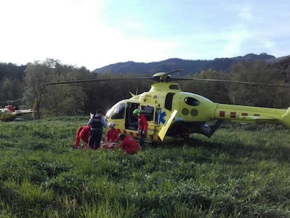 Helicóptero de los Bomberos de la Generalitat, en una fotografía de archivo.