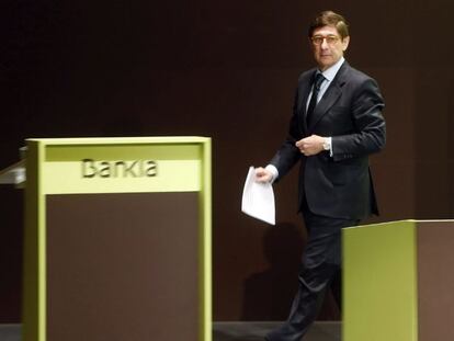 El presidente de Bankia, José Ignacio Goirigolzarri.