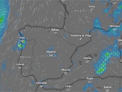 Alarma de lluvias en el móvil