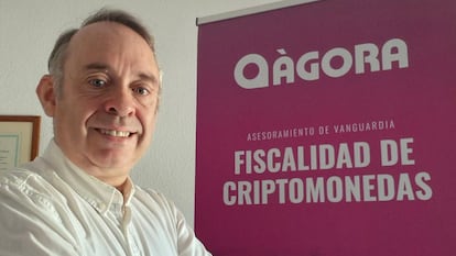 José Antonio Bravo, responsable de fiscalidad de Àgora, en una imagen cedida.