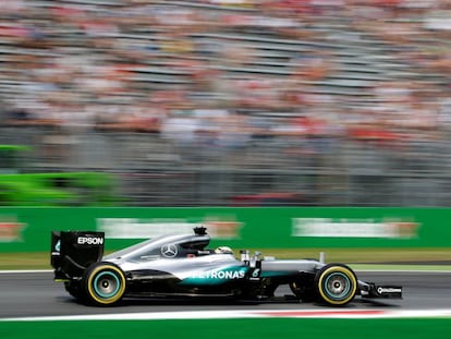 Hamilton, en Monza