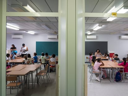 Alumnos de primaria de una escuela pública, en una imagen de archivo.

Foto: Gianluca Battista