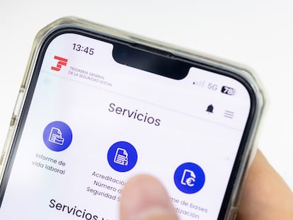 La nueva 'app' de la Seguridad Social, Importass.