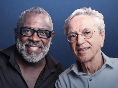 Kleber Lucas y Caetano Veloso.