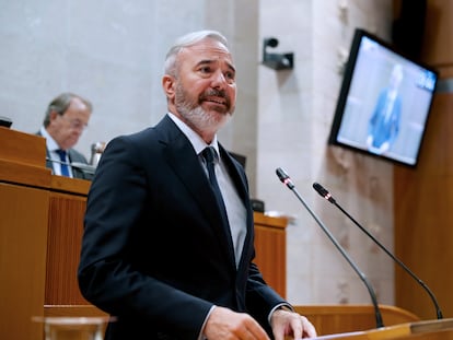 El presidente del Gobierno de Aragón, Jorge Azcón, comparece este jueves en el Parlamento autónomo en el primer pleno del periodo de sesiones tras el verano para hablar sobre la reforma del modelo de financiación autonómica.