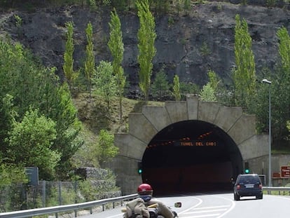 El Túnel del Cadí (Lleida), en una imagen de archivo.