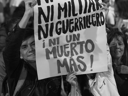 Manifestación en Colombia.