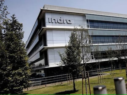 Oficinas de Indra en Madrid.