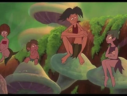 Fotograma de la película 'Ferngully: las aventuras de Zak y Crysta'.