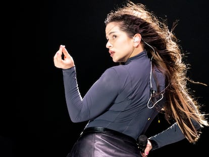 La cantante catalana Rosalía durante el festival de música Primavera Sound Barcelona de 2023.