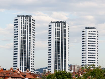 Edificios residenciales en Bilbao.