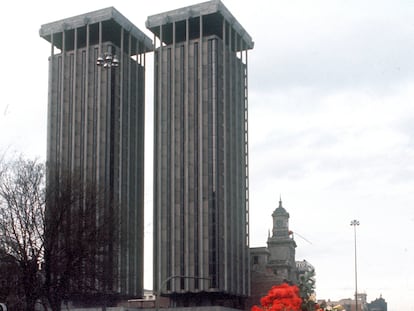 Entierro de los abogados asesinados en la matanza de Atocha (Madrid), en enero de 1977.