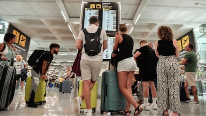 Imagen del aeropuerto de Palma, este verano.